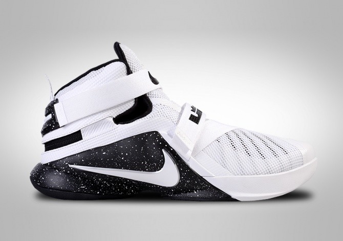 NIKE LEBRON SOLDIER IX FLYEASE LIMITED EDITION BLACK&WHITE