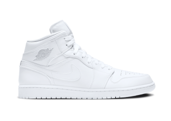 NIKE AIR JORDAN 1 RETRO MID PURE PLATINIUM