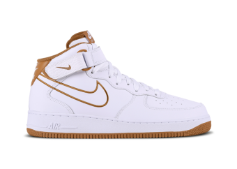 NIKE AIR FORCE 1 MID '07 LEATHER WHITE