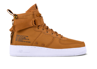 NIKE  AIR FORCE 1 MID SF DESERT OCHRE