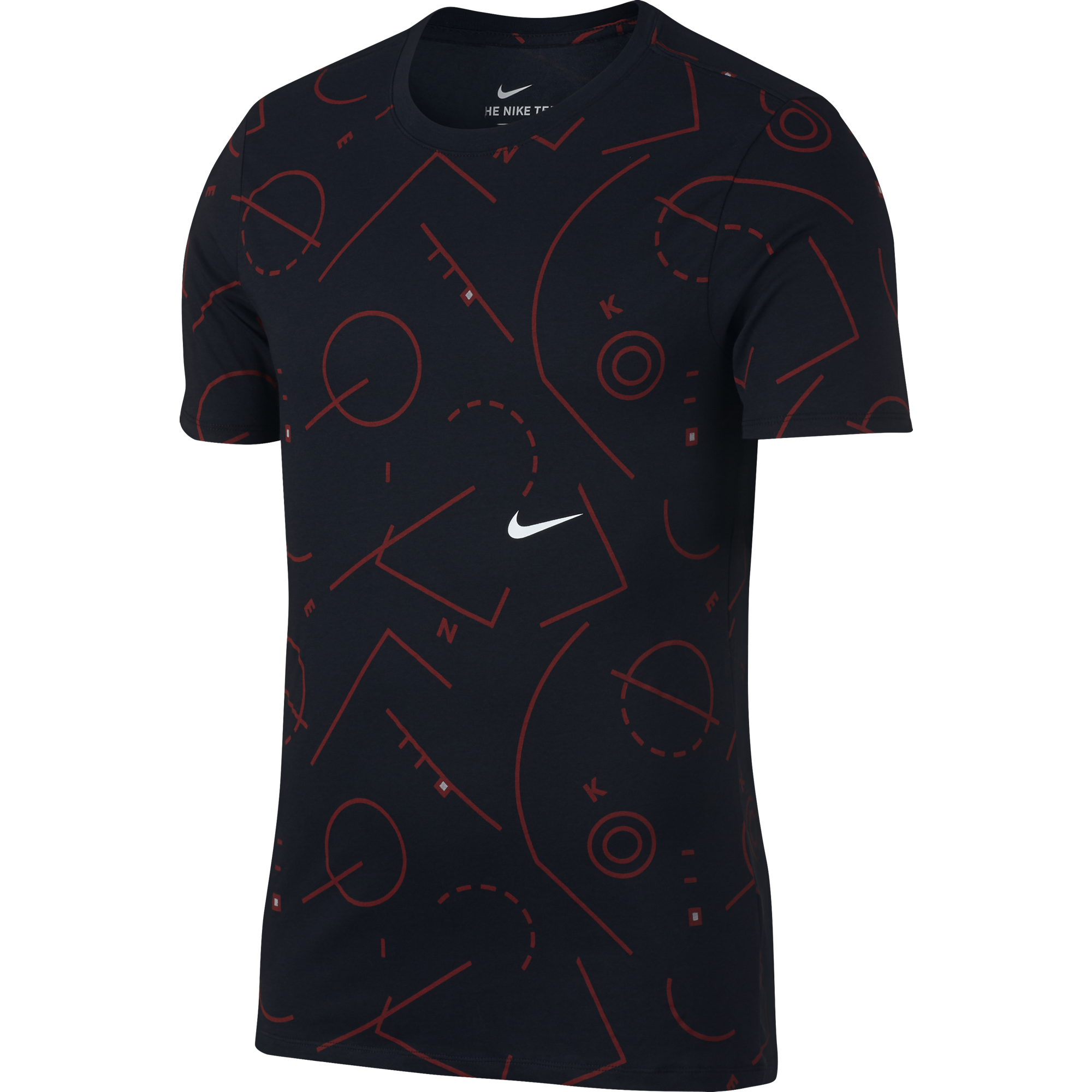 NIKE COURT DRY TEE BLACK