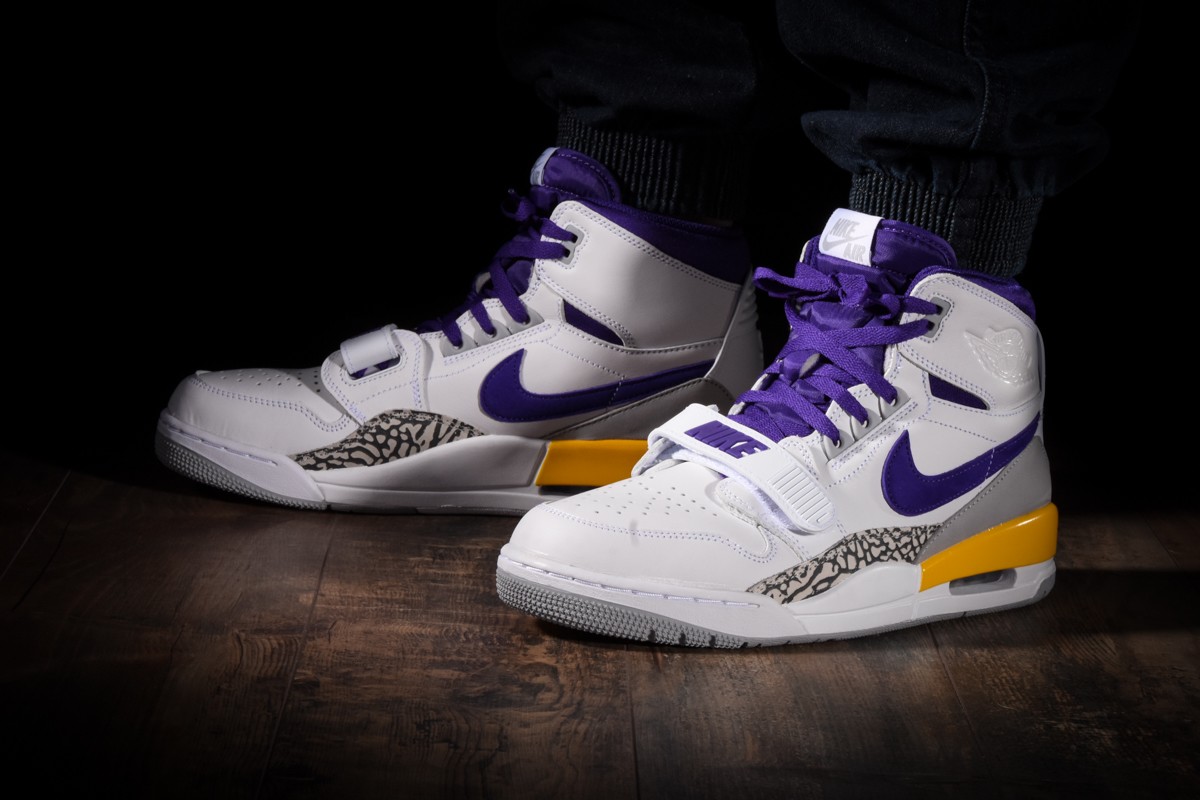 NIKE AIR JORDAN LEGACY 312 L.A LAKERS for 130.00 kicksmaniac