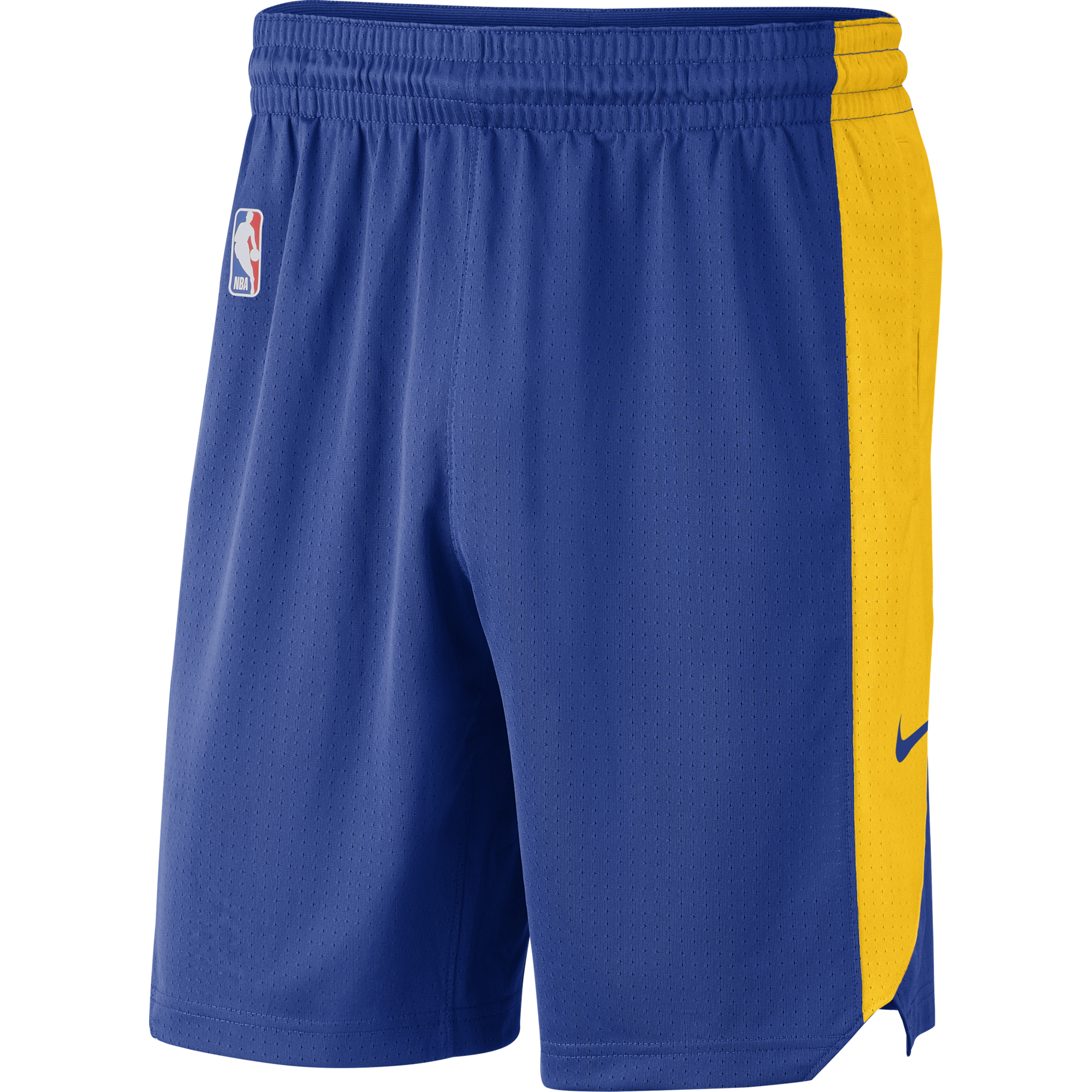 NIKE NBA GOLDEN STATE WARRIORS PRACTICE SHORTS RUSH BLUE