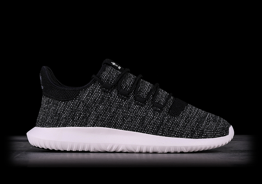 adidas tubular knit black