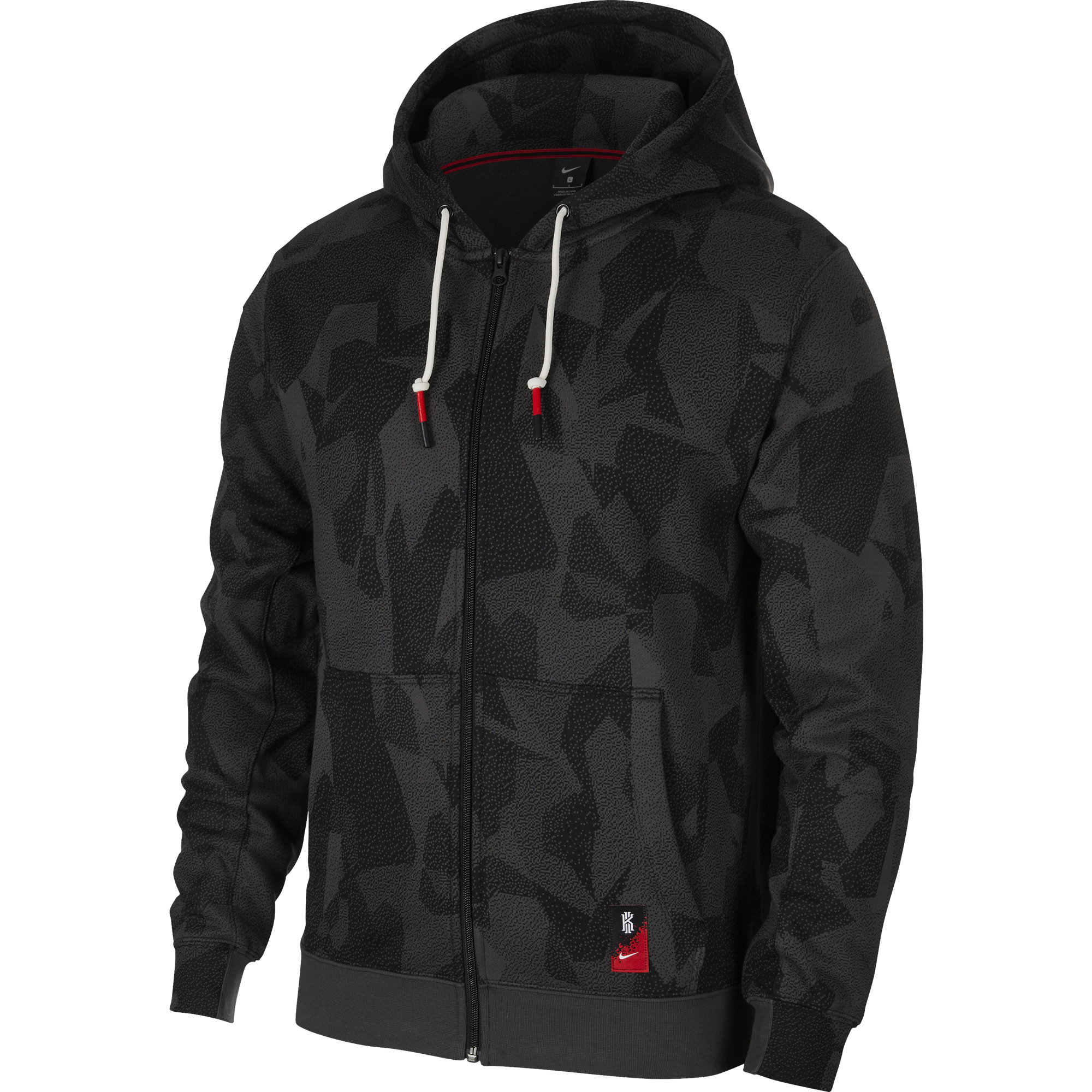 NIKE KYRIE FULL-ZIP HOODIE BLACK