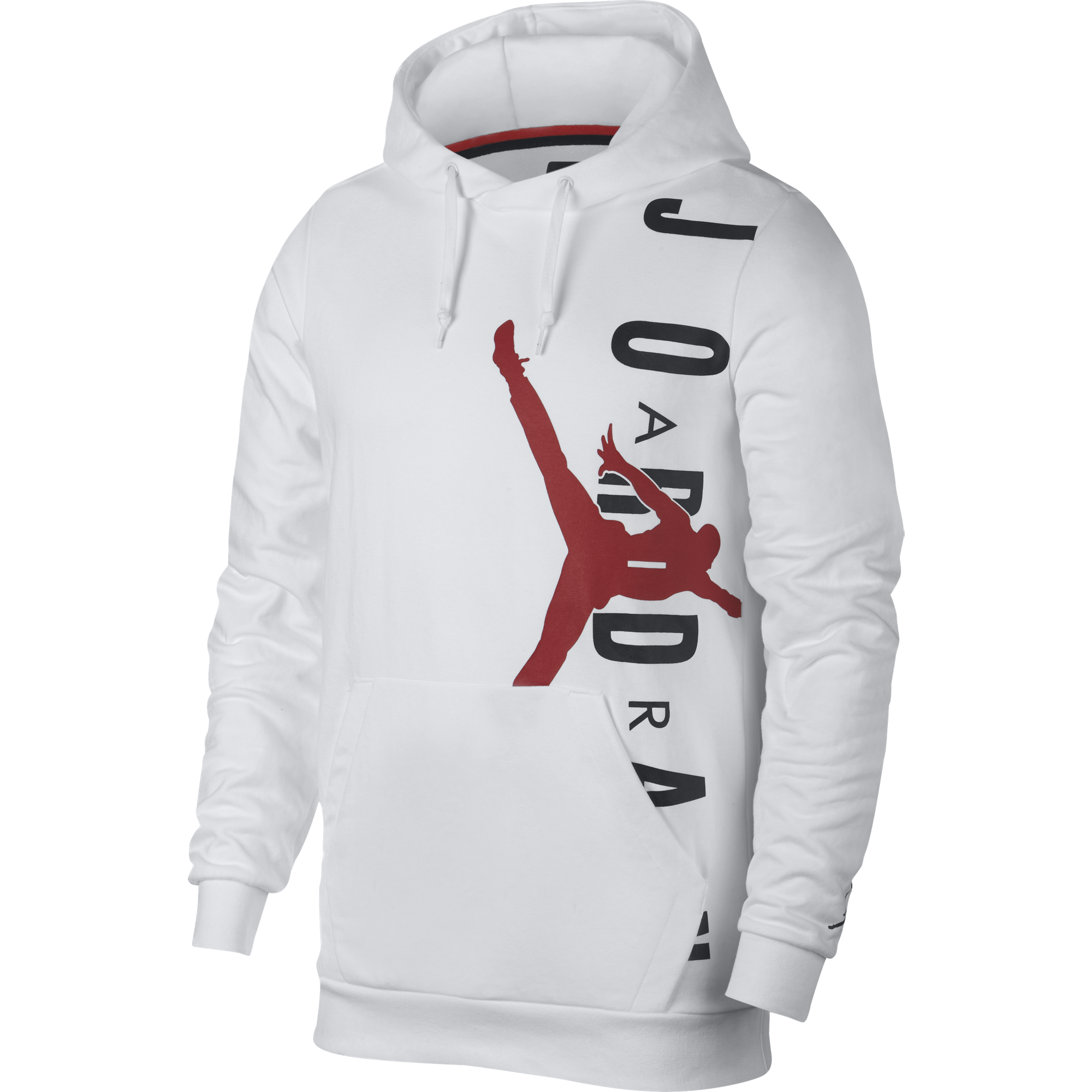 NIKE AIR JORDAN JUMPMAN AIR LIGHTWEIGHT HOODIE WHITE