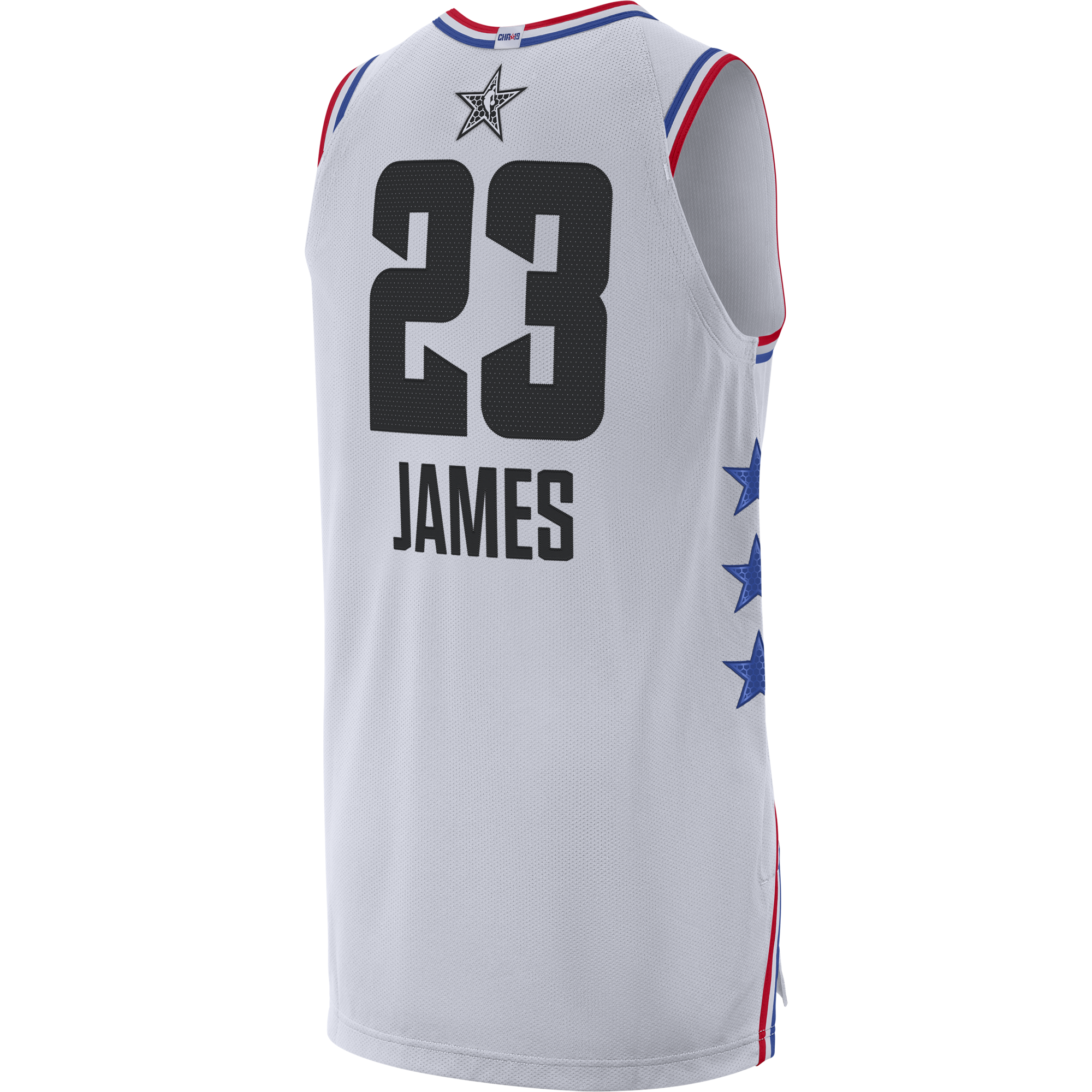 NIKE AIR JORDAN NBA ALL STAR WEEKEND 2019 LEBRON JAMES AUTHENTIC JERSEY  BLACK for £160.00