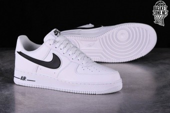 nike air force white with black swoosh