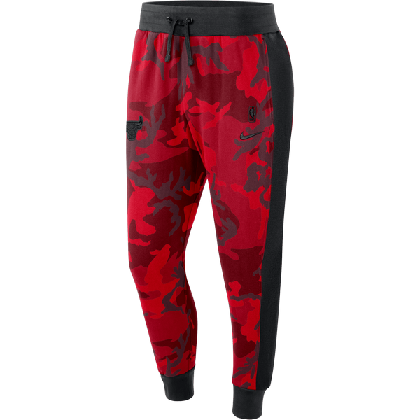 NIKE NBA CHICAGO BULLS COURTSIDE PANTS UNIVERSITY RED