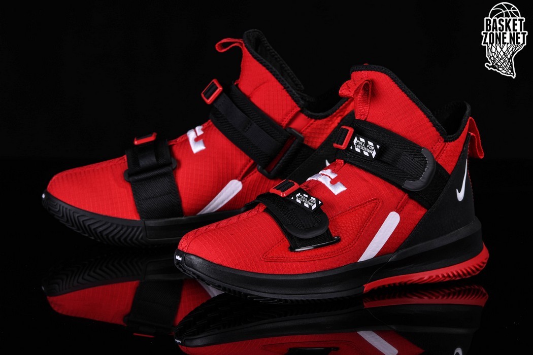 lebron soldier 13 sfg university red