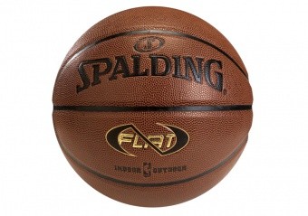SPALDING NBA NEVERFLAT IN/OUT SIZE 7 AMBER ORANGE