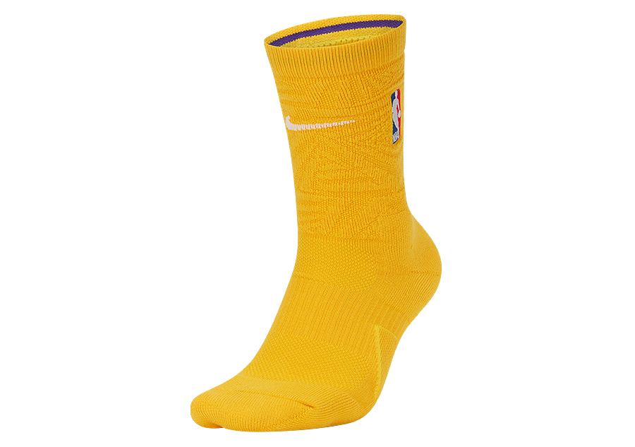 Nike NBA City Edition Logo Los Angeles Lakers Amarillo Yellow