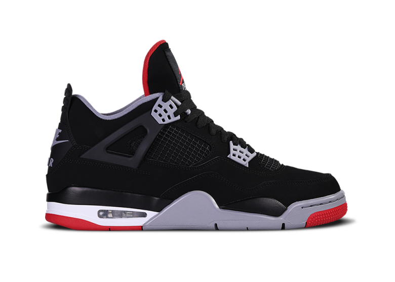 NIKE AIR JORDAN 4 RETRO GS BRED