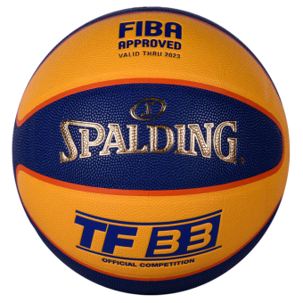 SPALDING TF33 OFFICIAL 3X3 COMPETITION GAME BALL IN (SIZE 6)