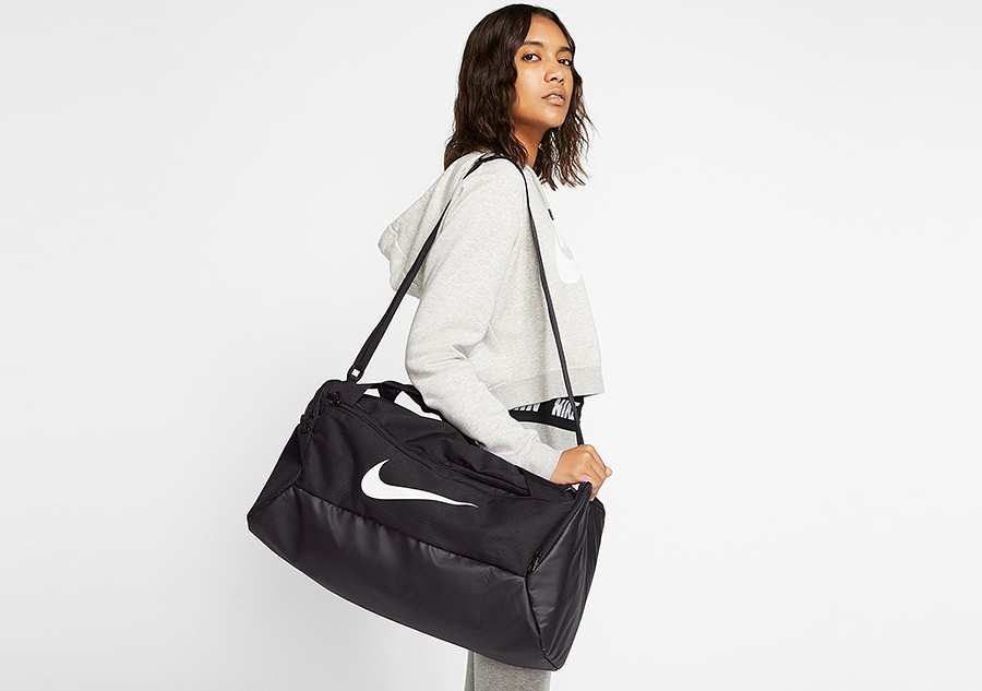 Nike Brasilia XS Duffel Bag Training Travel Black 