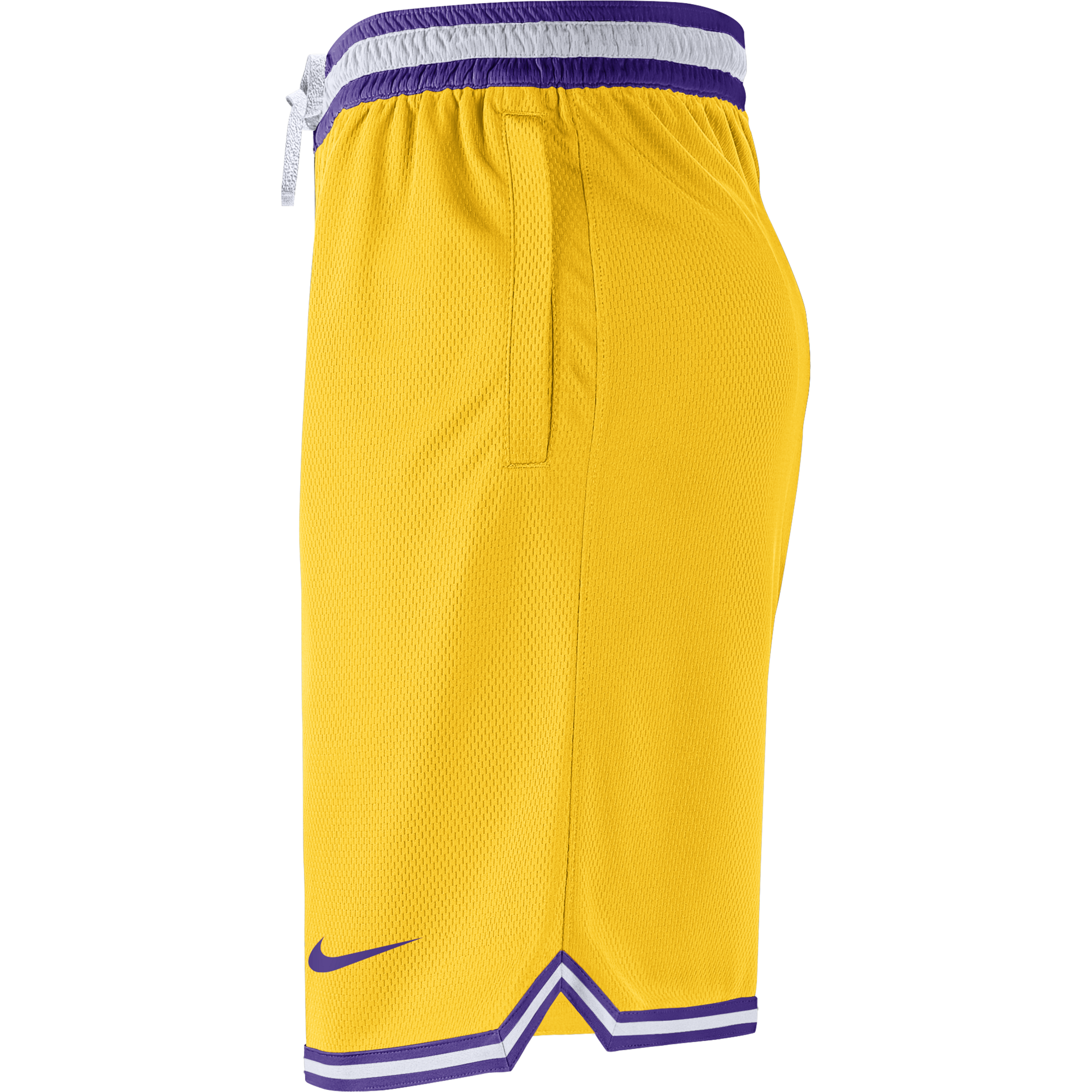 NIKE NBA LOS ANGELES LAKERS PRACTICE SHORTS FIELD PURPLE for