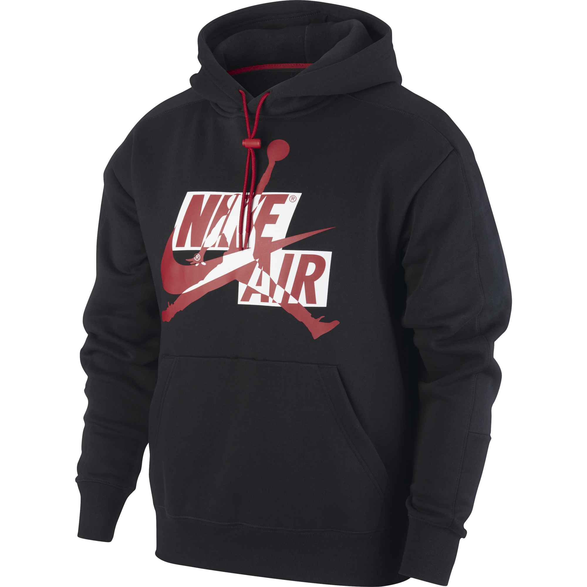 nike jordan jumpman classics hoodie in black