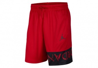 NIKE AIR JORDAN JUMPMAN AIR SHORTS GYM RED