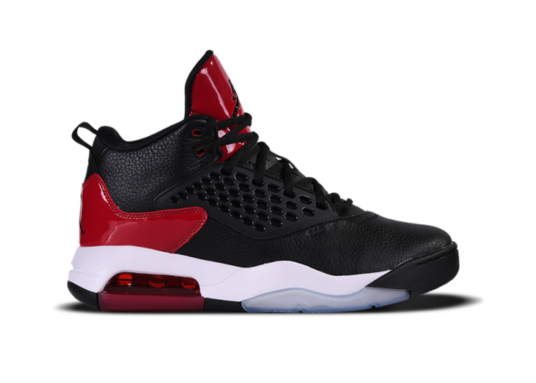 NIKE AIR JORDAN MAXIN 200 GS BRED RED TONGUE