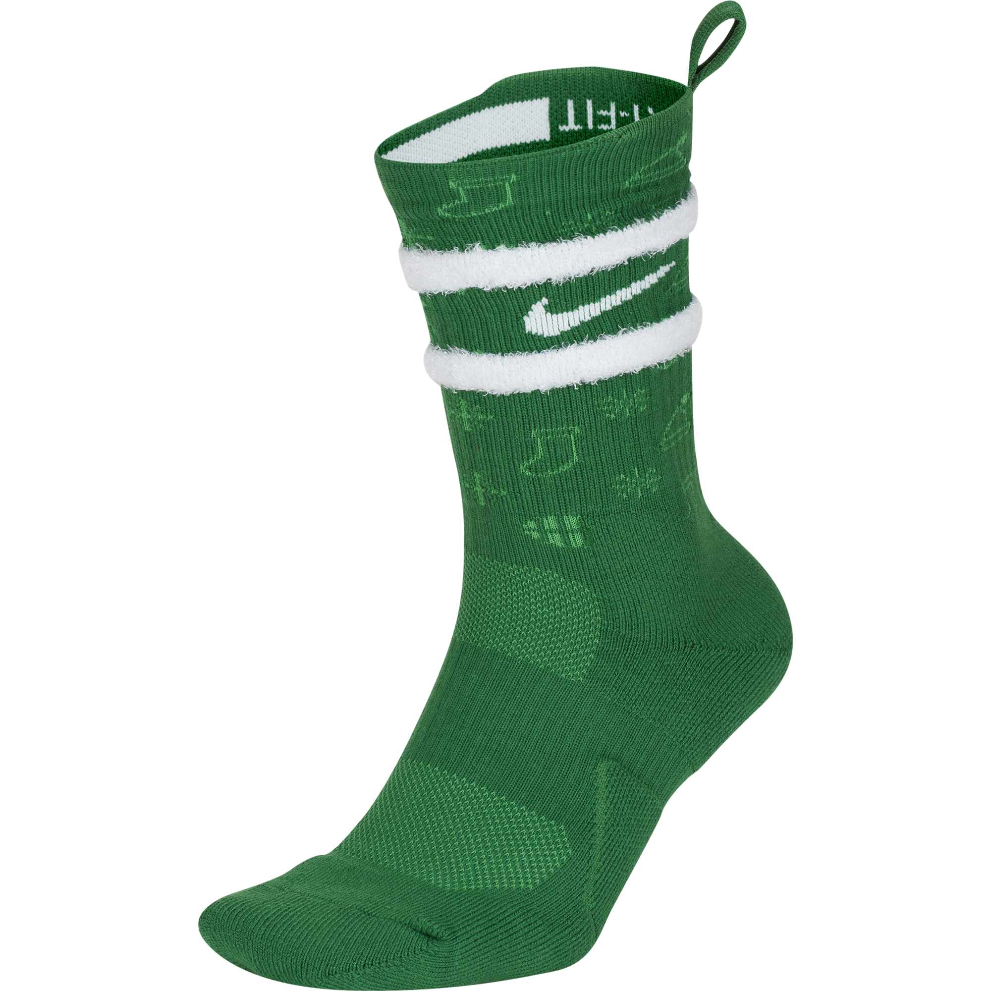 NIKE ELITE CREW 'XMAS' CHRISTMAS SOCKS CLOVER