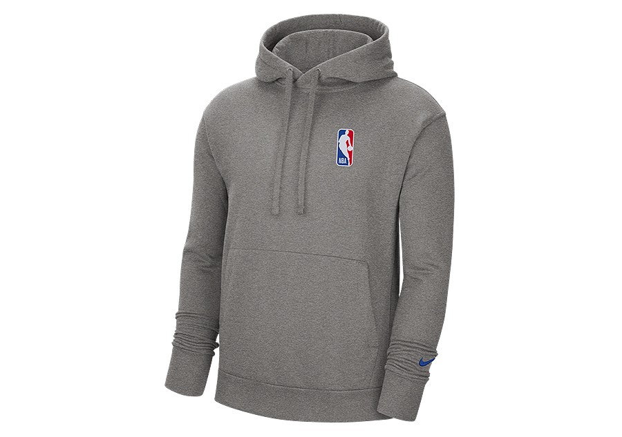 NIKE NBA TEAM 31 ESSENTIAL FLEECE PULLOVER HOODIE DARK GREY HEATHER price 62.50 Basketzone