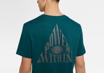 NIKE KYRIE IRVING LOGO DRI-FIT TEE DARK ATOMIC TEAL