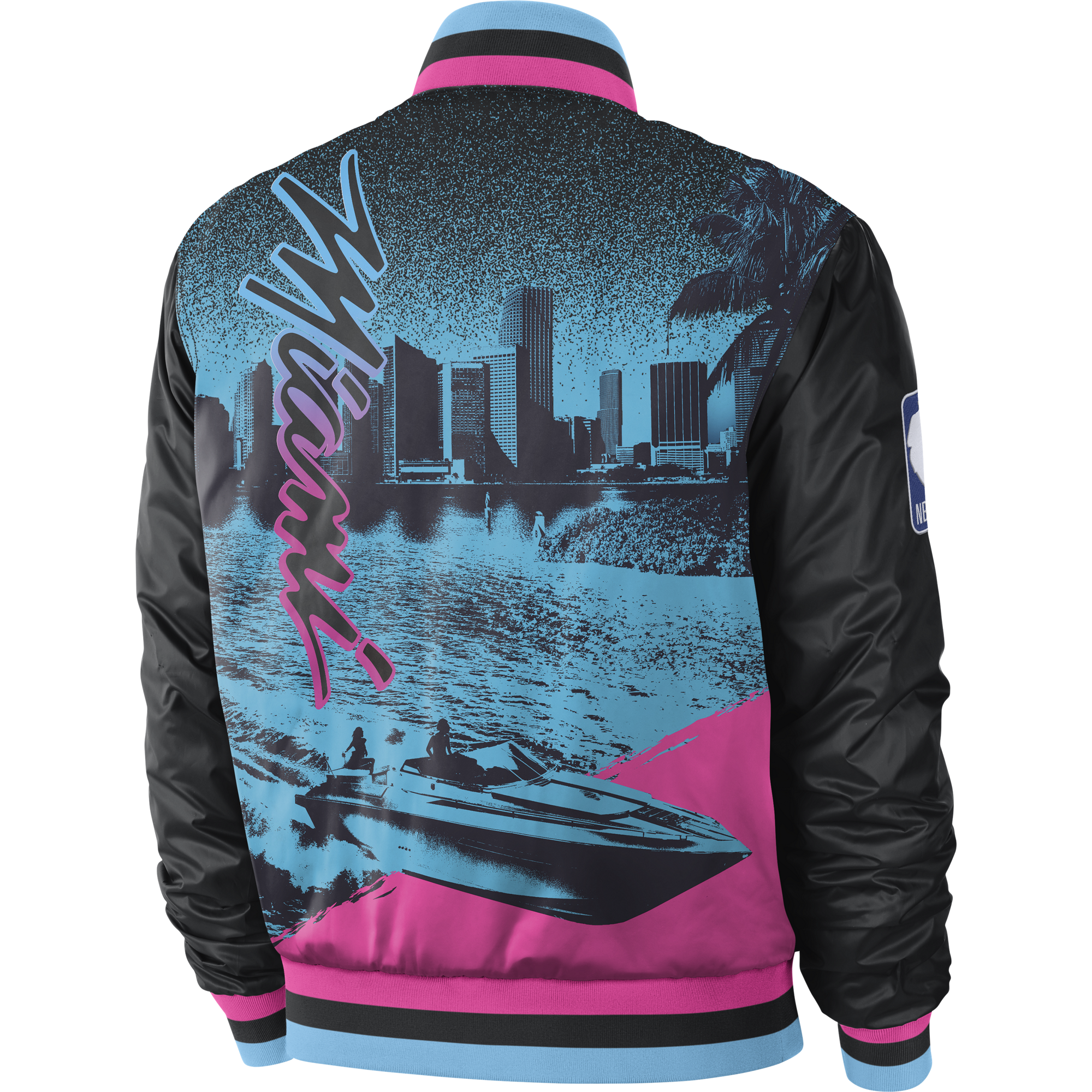 miami heat nike city edition courtside jacket