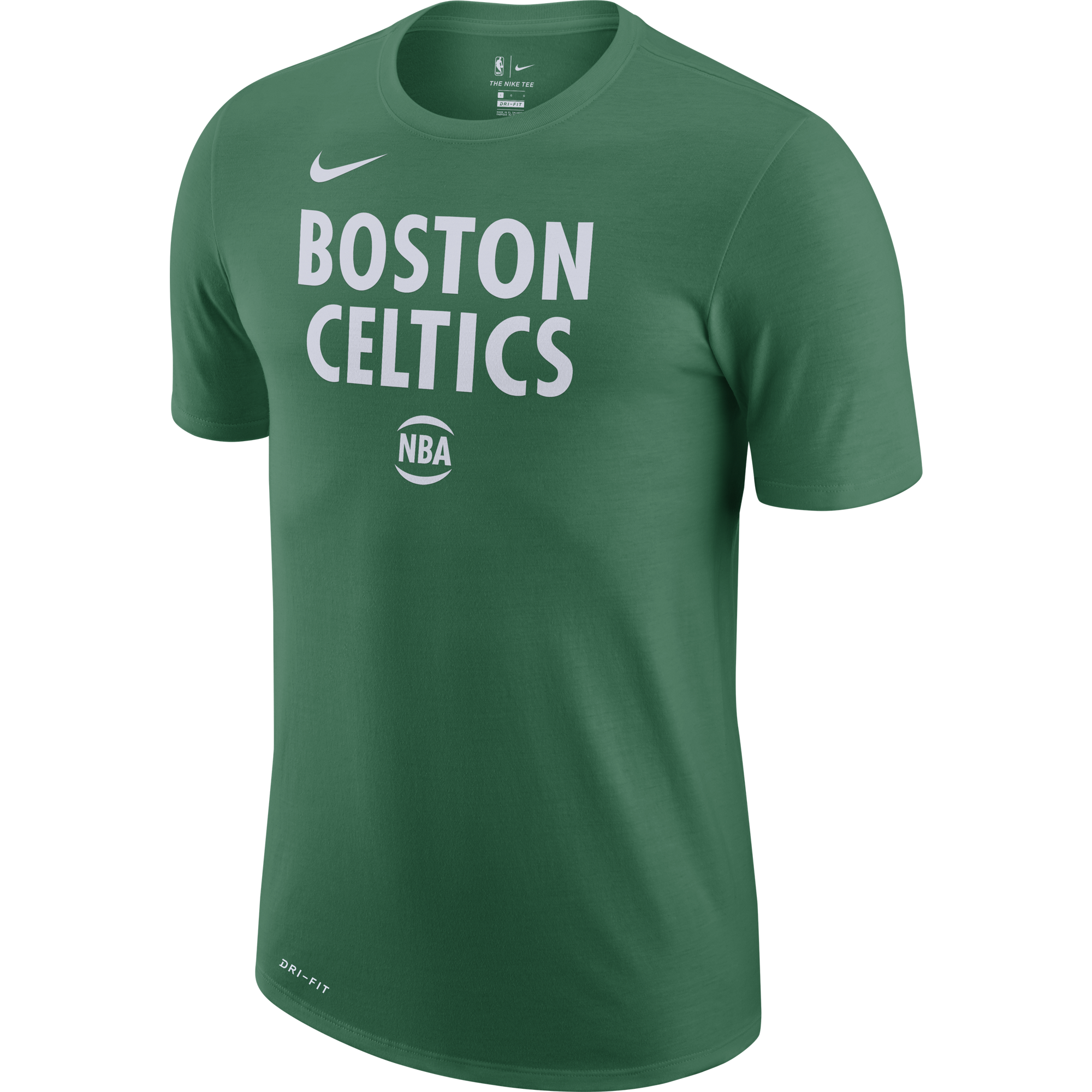 NIKE NBA BOSTON CELTICS CITY EDITION LOGO DRI-FIT TEE CLOVER