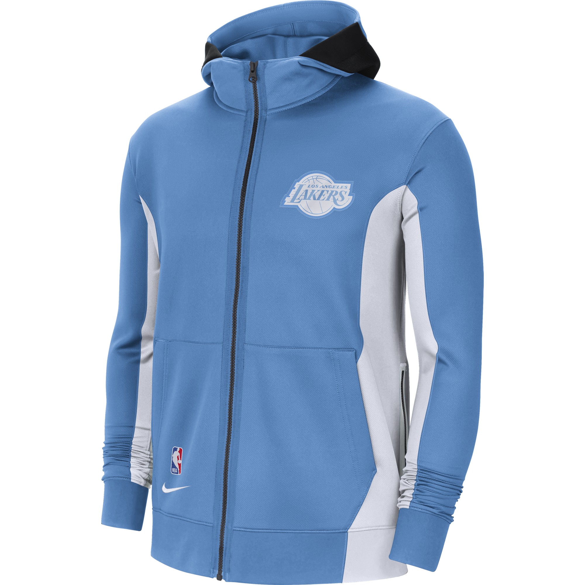 NIKE NBA LOS ANGELES LAKERS SHOWTIME CITY EDITION THERMA FLEX HOODIE COAST