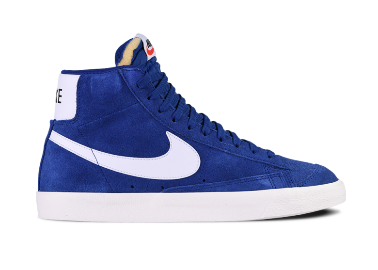 NIKE BLAZER MID '77 RETRO SUEDE DEEP ROYAL BLUE