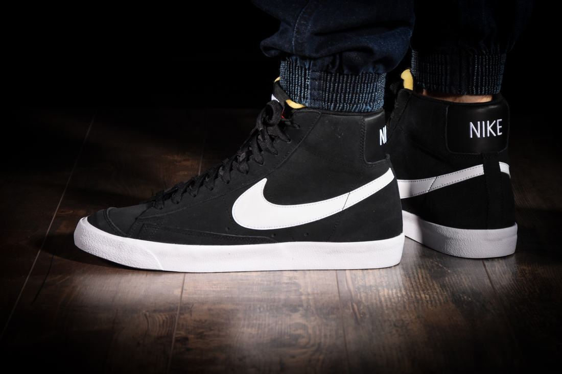 Nike blazer mid clearance 77 vintage black suede