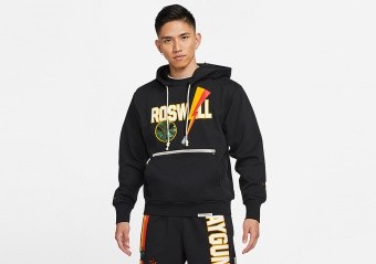 NIKE RAYGUNS DRI-FIT HOODIE BLACK