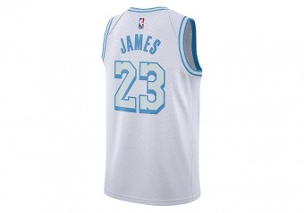 Los Angeles Lakers Nike City Edition Swingman Jersey 22 - White