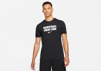 NIKE DRI-FIT VERB CHEAT CODE TEE BLACK