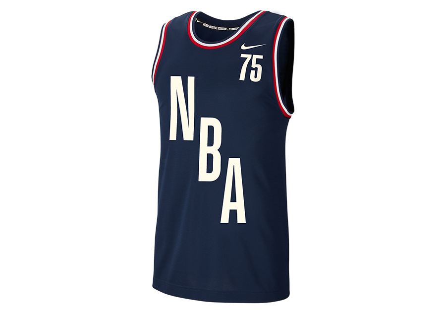 NIKE TEAM NBA 31 TANK DNA COURTSIDE COLLEGE NAVY