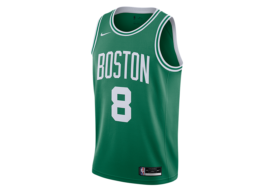 NIKE NBA BOSTON CELTICS KEMBA WALKER SWINGMAN JERSEY ICON EDITION 2020 CLOVER