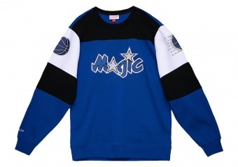 MITCHELL & NESS OVERTIME FLEECE CREW SWEATSHIRT ORLANDO MAGIC