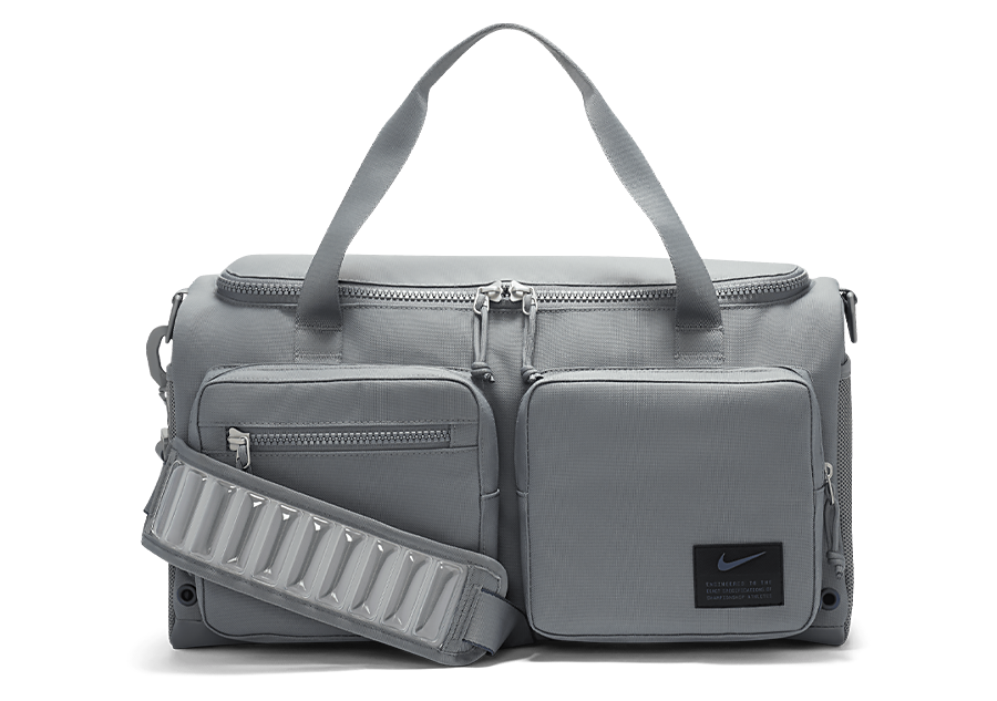 NIKE UTILITY POWER DUFFEL BAG (SMALL, 31L) SMOKE GREY