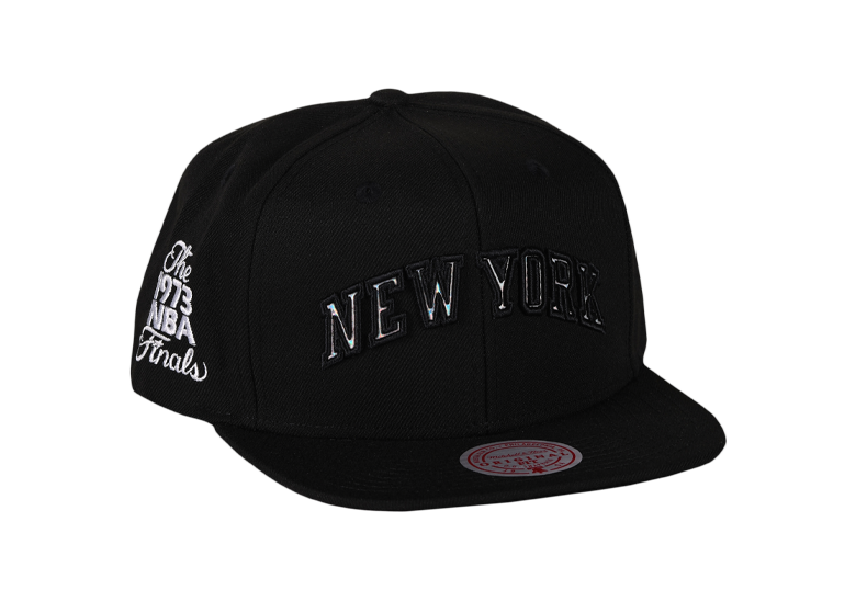 MITCHELL & NESS IRIDESCENT WORDMARK SNAPBACK HWC NEW YORK KNICKS