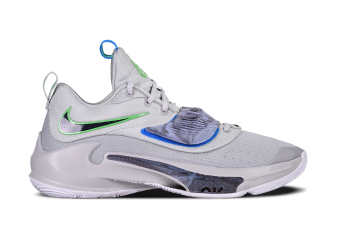 NIKE ZOOM FREAK 3 GREY PURPLE ACID GREEN