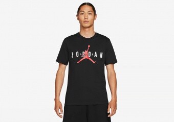 NIKE AIR JORDAN WORDMARK TEE BLACK