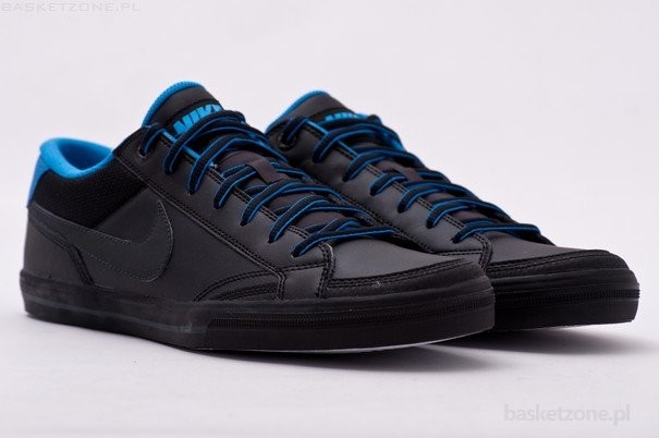 NIKE CAPRI II BLACK BLUE price 55.00 Basketzone