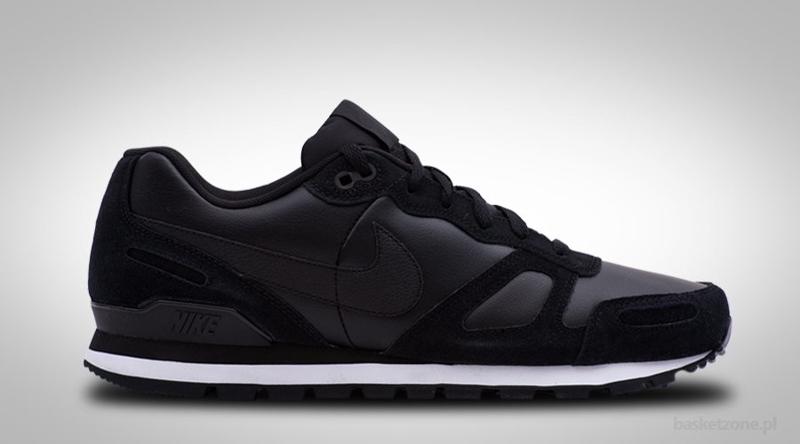 NIKE AIR WAFFLE TRAINER LEATHER BLACK