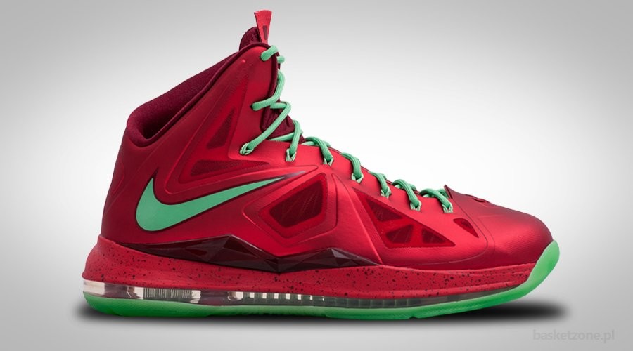 NIKE ZOOM LEBRON X CHRISTMAS EDITION