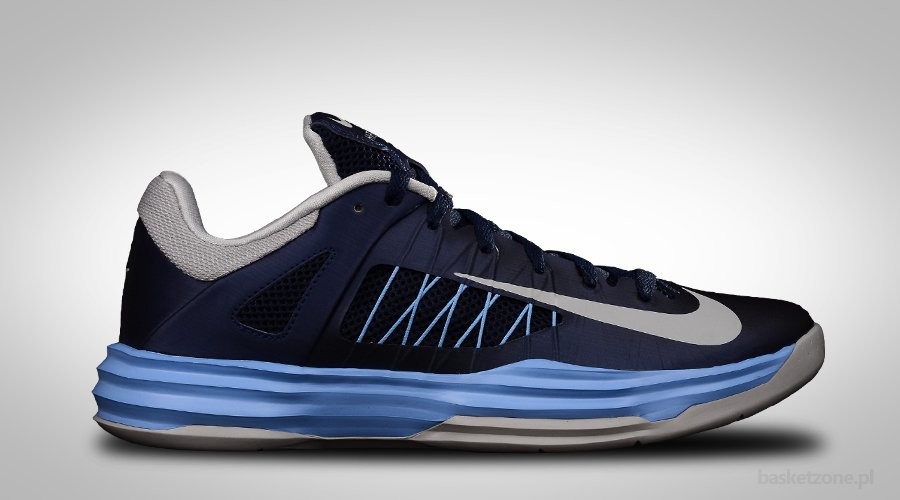 NIKE LUNAR HYPERDUNK 2012 LOW NAVY GREY UNIVERSITY BLUE