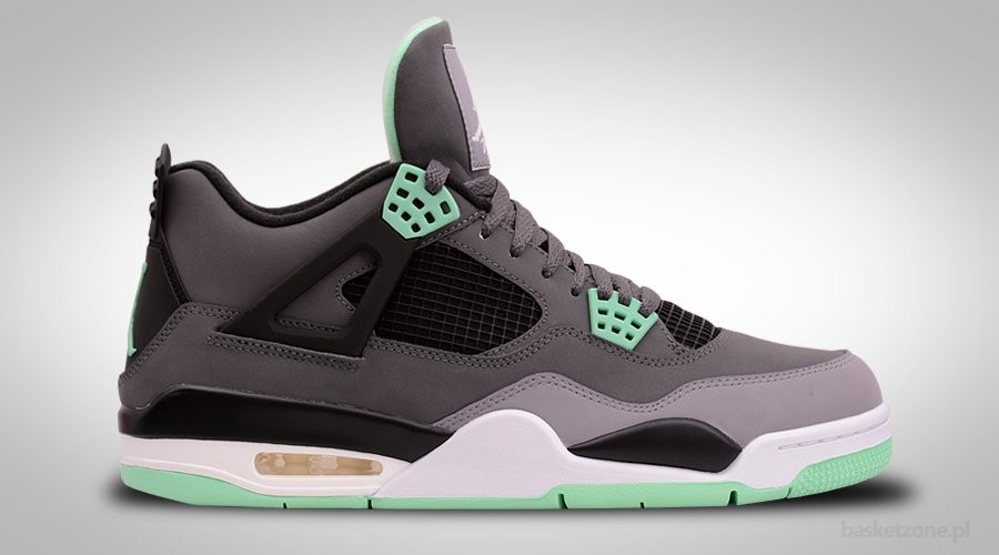 NIKE AIR JORDAN 4 RETRO GREEN GLOW price 157.50 Basketzone