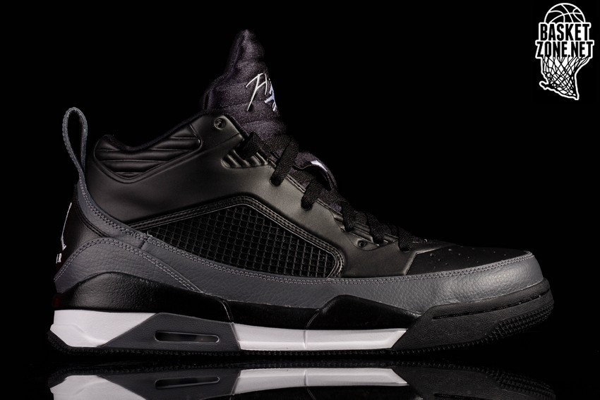 NIKE AIR JORDAN FLIGHT 9.5 BLACK DARK GREY price 115.00 Basketzone